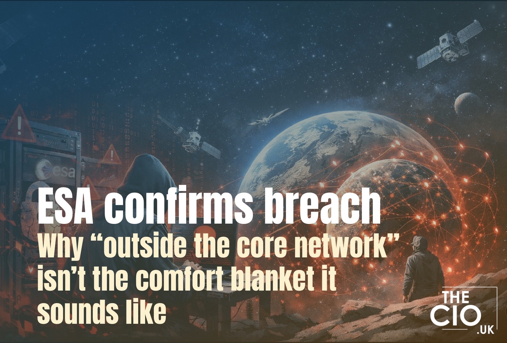 ESA confirms breach of external servers outside its corporate network