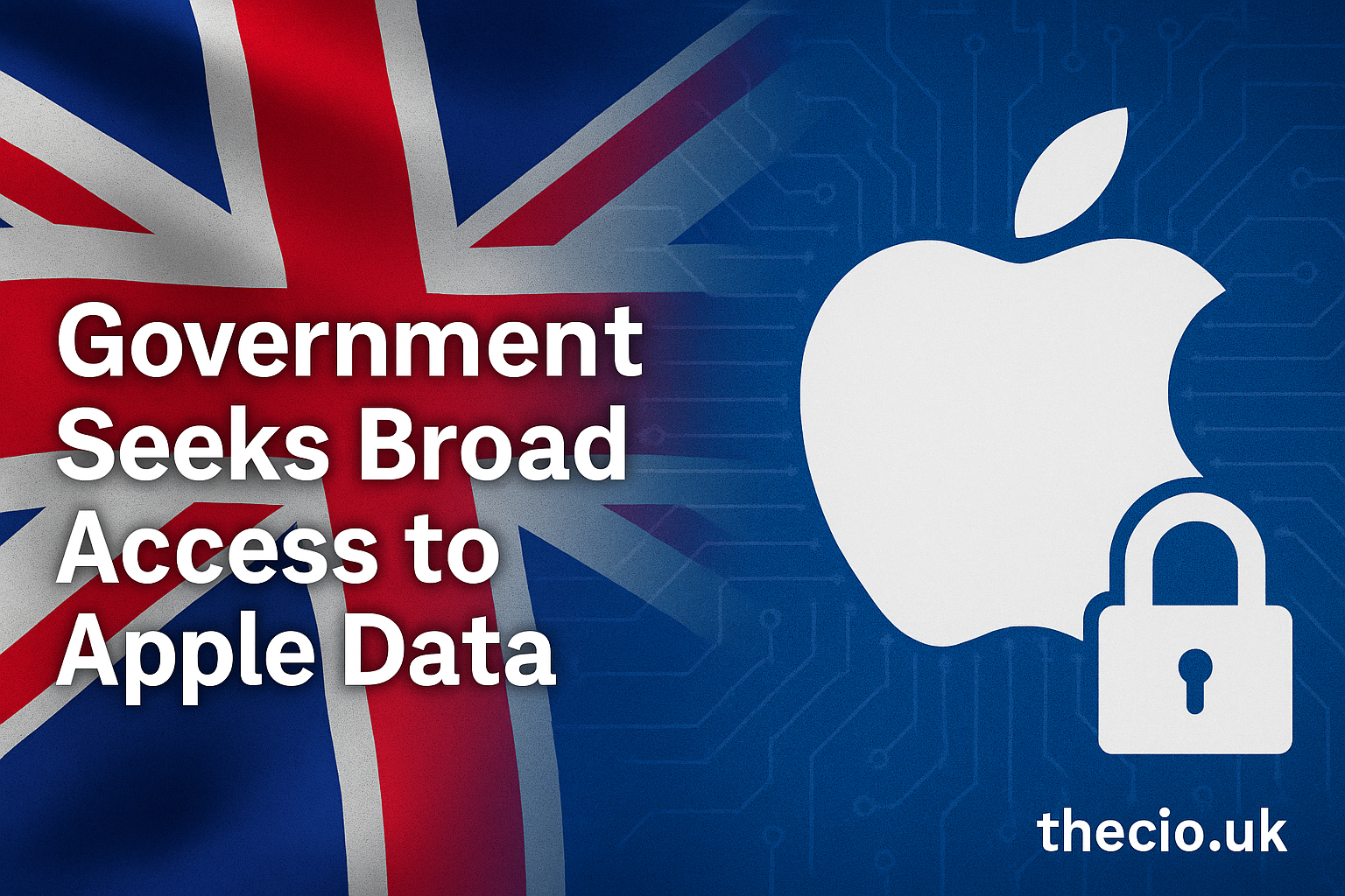 UK vs Apple over iCloud data