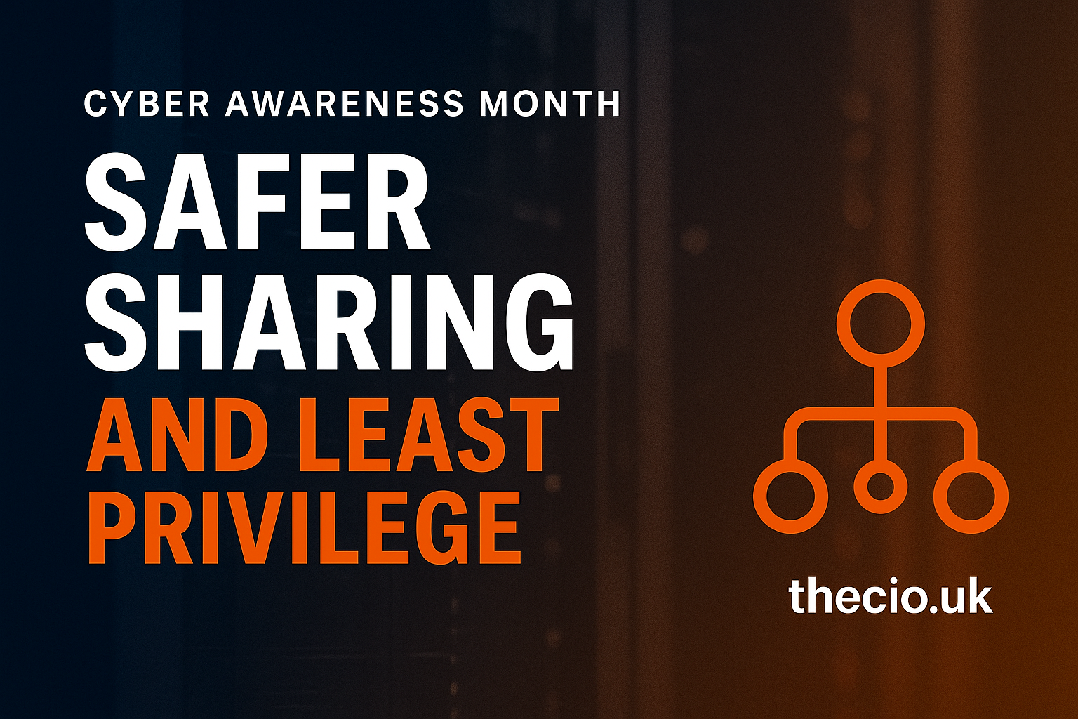 Cyber Awareness Month: safer sharing and least privilege
